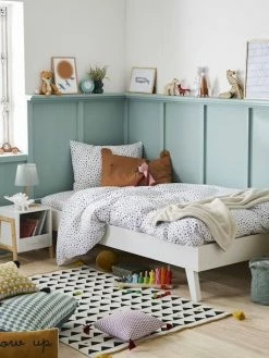 Tapis à Pompons Et Triangles Atlas Noir Et Blanc - Vertbaudet -Philips Shop tapis a pompons et triangles atlas 4