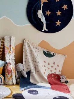 Tapis Arty Bleu / Multicolore - Vertbaudet -Philips Shop tapis arty 3