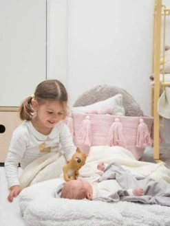 Tapis Coton Lavable Ailes Puffy Wings LORENA CANALS Bleu Grisé - Lorena Canals -Philips Shop tapis coton lavable ailes puffy wings lorena canals 2