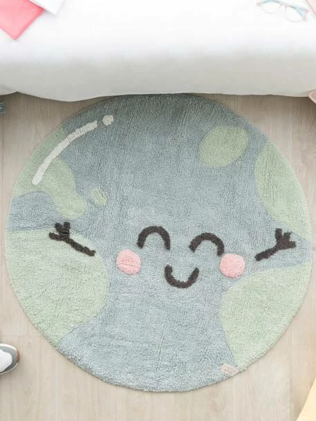 Tapis Coton Lavable Big Big World LORENA CANALS Bleu - Lorena Canals 4 Tapis Coton Lavable Big Big World LORENA CANALS Bleu - Lorena Canals – Image 2