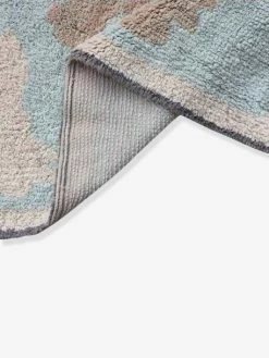 Tapis Coton Lavable Mappemonde LORENA CANALS Bleu Ciel - Lorena Canals -Philips Shop tapis coton lavable mappemonde lorena canals 4