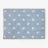 Tapis Coton Lavable Rectangulaire Avec étoiles LORENA CANALS Bleu - Lorena Canals -Philips Shop tapis coton lavable rectangulaire avec etoiles lorena canals