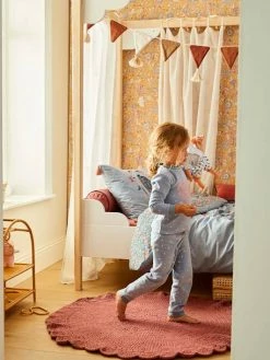 Tapis Crochet Vieux Rose - Vertbaudet -Philips Shop tapis crochet 1