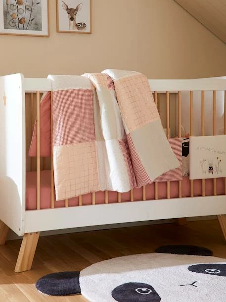 Tapis De Sol Patchwork GIRLY VICHY Rose / Multicolore - Vertbaudet 4 Tapis De Sol Patchwork GIRLY VICHY Rose / Multicolore - Vertbaudet – Image 2