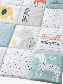 Tapis De Sol Patchwork Jungle Baby Multicolore - Vertbaudet -Philips Shop tapis de sol patchwork jungle baby 3