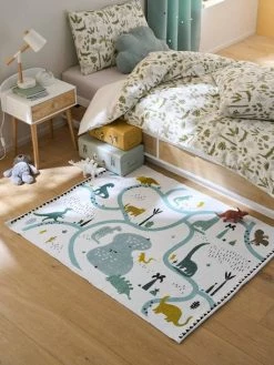 Tapis DINOLAND écru / Multicolore - Vertbaudet -Philips Shop tapis dinoland 3
