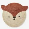 Tapis Jute Renard Marron Moyen Uni Avec Decor - Vertbaudet -Philips Shop tapis jute renard