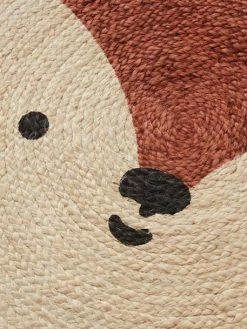 Tapis Jute Renard Marron Moyen Uni Avec Decor - Vertbaudet -Philips Shop tapis jute renard 4