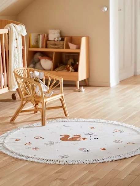 Tapis Princesse Nature écru / Multicolore - Vertbaudet 4 Tapis Princesse Nature écru / Multicolore - Vertbaudet – Image 2