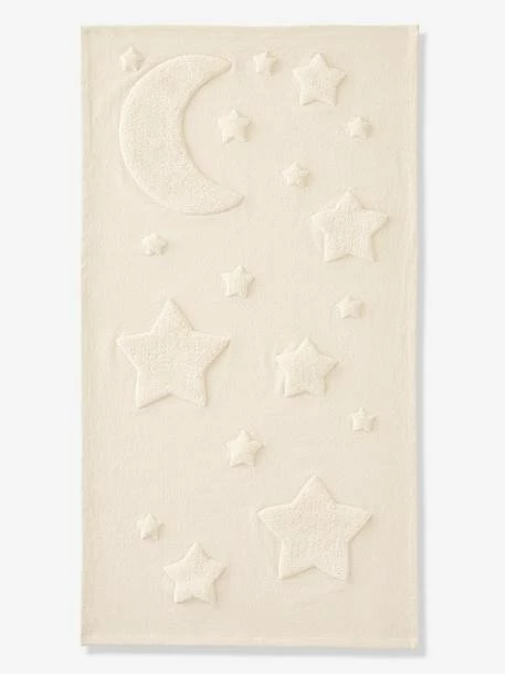 Tapis Rectangle Relief Lune Et étoiles Luna Beige - Vertbaudet 3 Tapis Rectangle Relief Lune Et étoiles Luna Beige - Vertbaudet