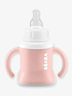 Tasse D'apprentissage BEABA 'Evoluclip' 3 En 1 Old Pink - Beaba -Philips Shop tasse dapprentissage beaba evoluclip 3 en 1 1