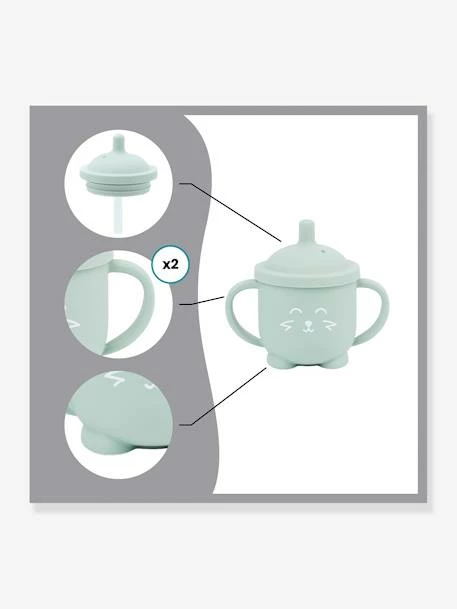 Tasse Isy BABYMOOV Vert Sauge - Babymoov 6 Tasse Isy BABYMOOV Vert Sauge - Babymoov – Image 4
