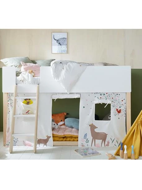 Tente De Lit Forêt Enchantée Blanc - Vertbaudet 5 Tente De Lit Forêt Enchantée Blanc - Vertbaudet – Image 3