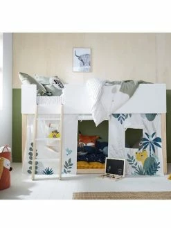 Tente De Lit Jungle Imaginaire Blanc Clair Uni Avec Decor - Vertbaudet -Philips Shop tente de lit jungle imaginaire 2