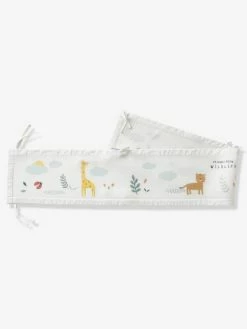 Tour De Lit Respirant WILDLIFE écru / Multicolore - Vertbaudet -Philips Shop tour de lit respirant wildlife 3